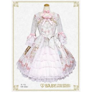 ベイビーザスターズシャインブライト(BABY,THE STARS SHINE BRIGHT)のMarie-Antoinette～華麗なる輝きに秘めた永遠の想い～柄　ワンピース(ひざ丈ワンピース)