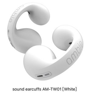 新品未開封sound earcuffs AM-TW01 [White](ストラップ/イヤホンジャック)