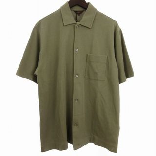 ポールスミス(Paul Smith)のポールスミス コレクション タグ付き シャツ ニット カーキ L ■SM1(シャツ)