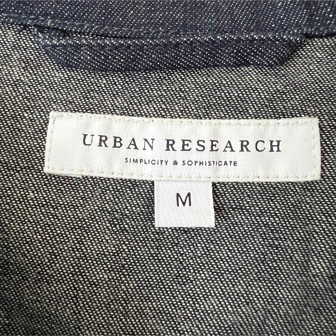 URBAN RESEARCH(アーバンリサーチ)のURBAN RESEARCH × GUNG HO◆デニムコート メンズのジャケット/アウター(ステンカラーコート)の商品写真