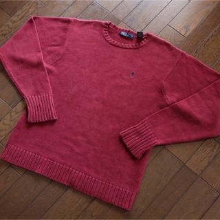 ポロラルフローレン(POLO RALPH LAUREN)のRalph Lauren コットン ニット サイズXL(ニット/セーター)