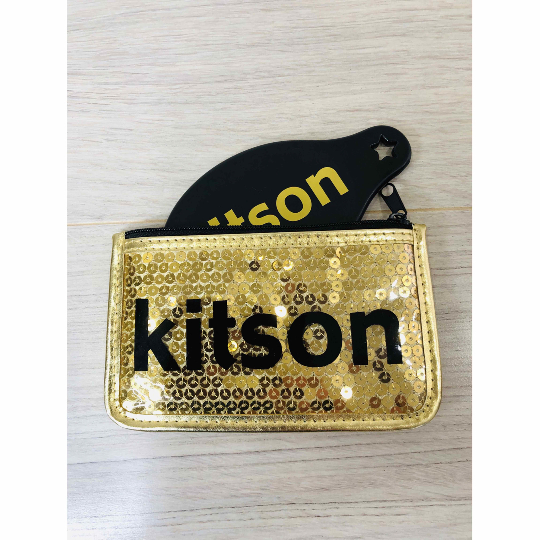 KITSON(キットソン)のkitson キットソン 手鏡 ケースセット レディースのファッション小物(ミラー)の商品写真