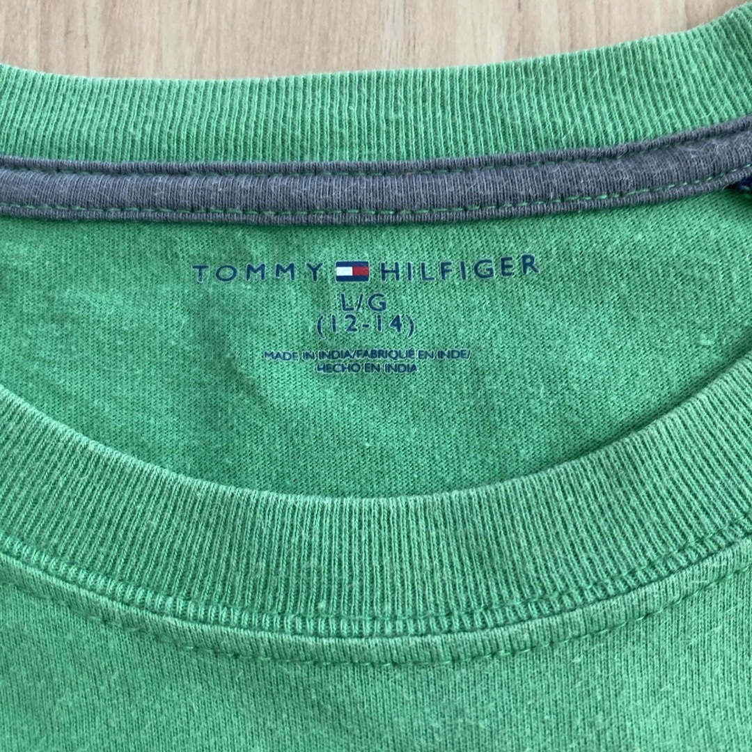 TOMMY HILFIGER(トミーヒルフィガー)のお値下げ⭐︎トミーヒルフィガー　ロングTシャツ キッズ/ベビー/マタニティのキッズ服男の子用(90cm~)(Tシャツ/カットソー)の商品写真