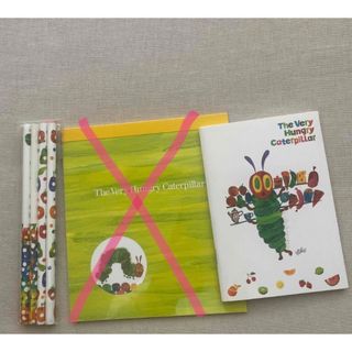 エリックカール(ERIC CARLE)の新品未開封Eric Carle はらぺこあおむし　鉛筆4本、ノート、セット(ノート/メモ帳/ふせん)