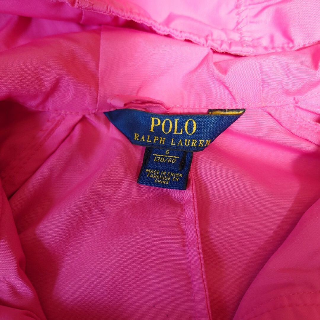 POLO（RALPH LAUREN）(ポロ)のRalph Lauren　ジャンパー　6  120 キッズ/ベビー/マタニティのキッズ服女の子用(90cm~)(ジャケット/上着)の商品写真