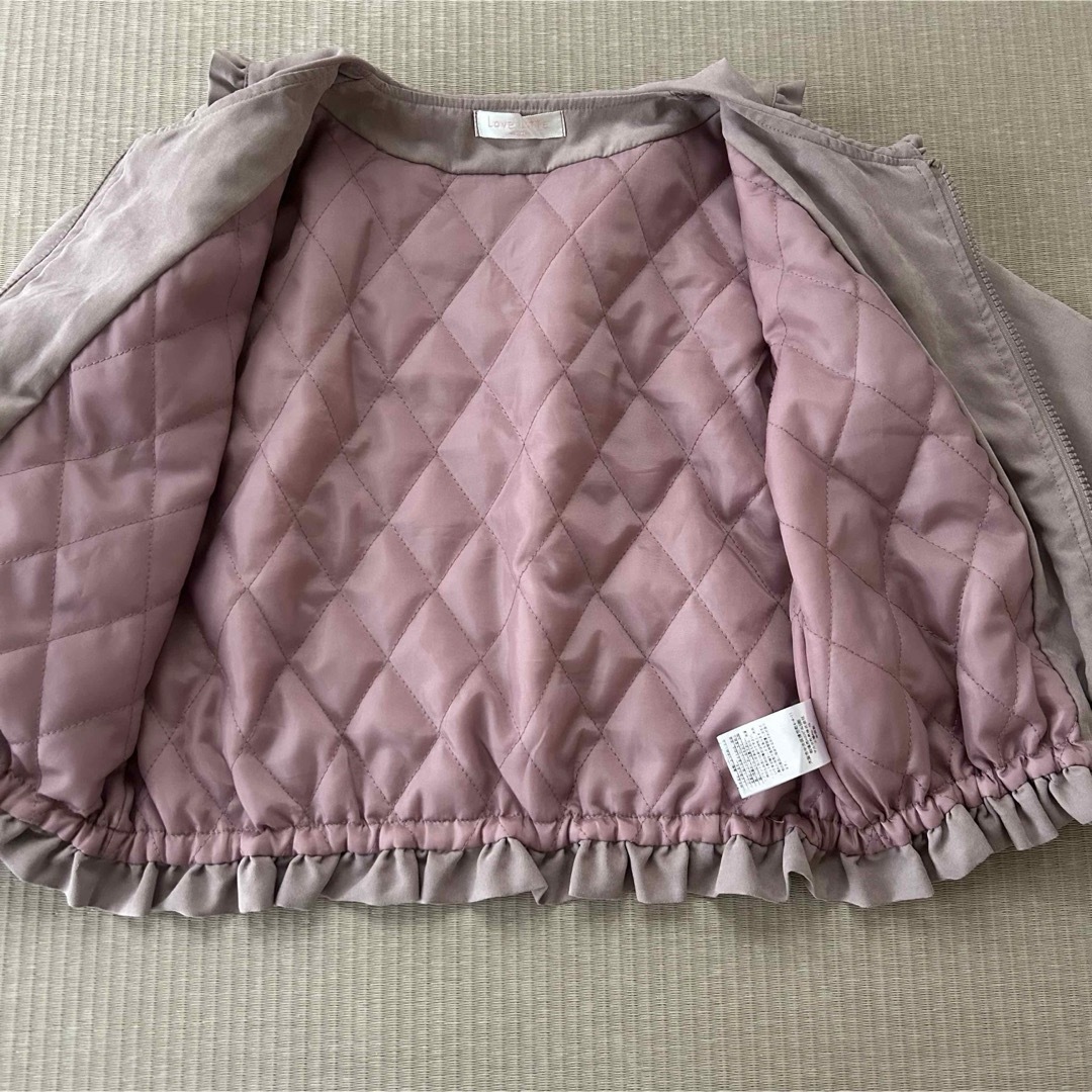 中綿　アウター　ブルゾン　120 キッズ/ベビー/マタニティのキッズ服男の子用(90cm~)(ジャケット/上着)の商品写真