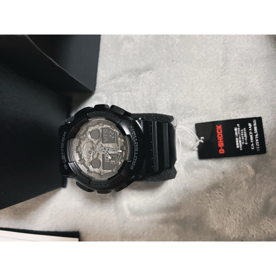 G-SHOCK(ジーショック)のカシオ G-SHOCK GA-100CF-1AJF(1個) メンズの時計(腕時計(アナログ))の商品写真