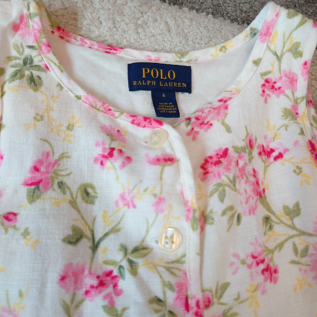 POLO RALPH LAUREN(ポロラルフローレン)のRalph Lauren　ワンピース　6サイズ キッズ/ベビー/マタニティのキッズ服女の子用(90cm~)(ワンピース)の商品写真