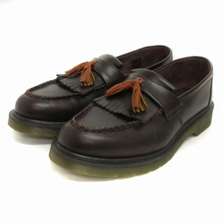 Dr.Martens - ドクターマーチン LEROY タッセルローファー 茶 UK8 27cm ■SM1