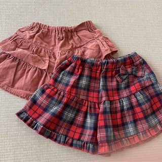 ニシマツヤ(西松屋)のキュロットスカート　まとめ売り　120(スカート)