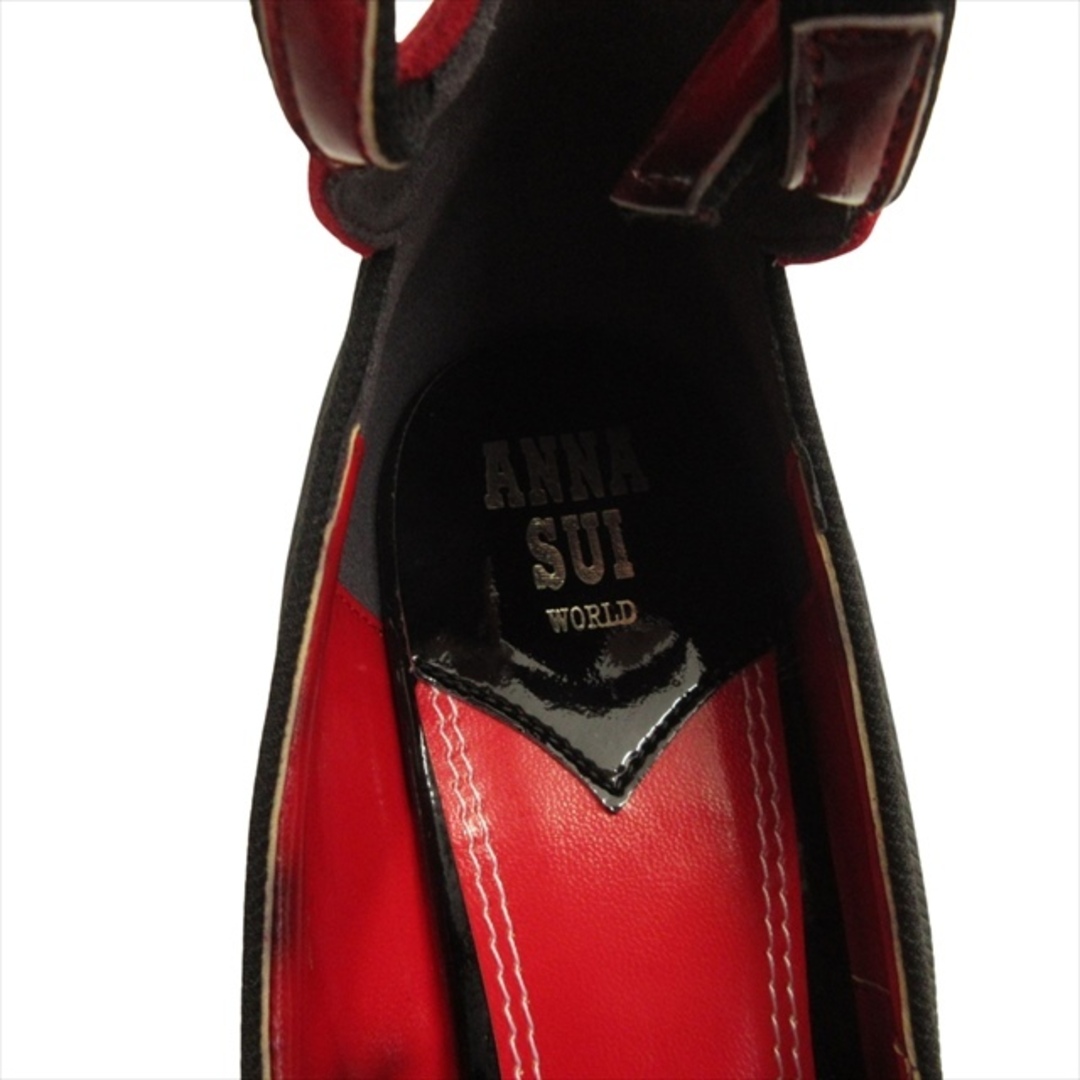 ANNA SUI(アナスイ)のアナスイ ANNA SUI ウェッジソール パンプス シューズ 靴 ストラップ レディースの靴/シューズ(ハイヒール/パンプス)の商品写真