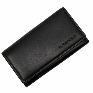 バーバリー(BURBERRY)のバーバリー BURBERRY キーケース レザー ブラック メンズ 送料無料【中古】 g3999a(キーケース/名刺入れ)