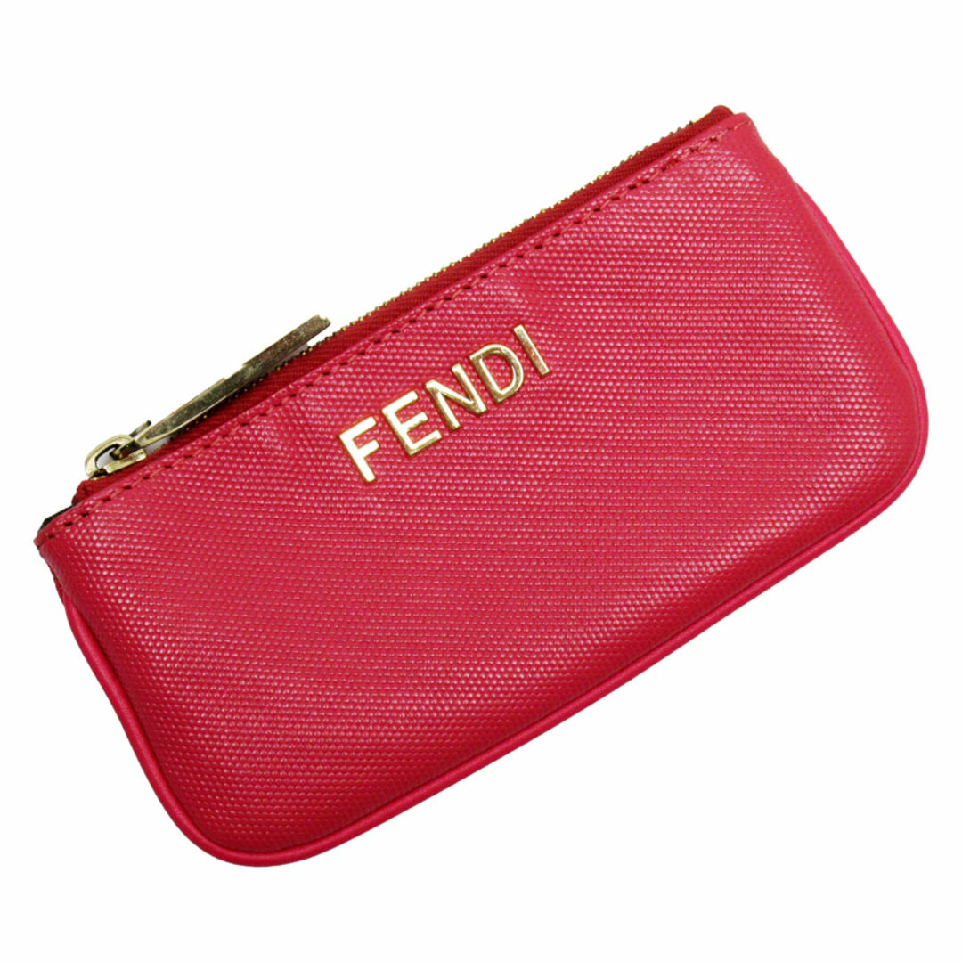 FENDI(フェンディ)のフェンディ FENDI コインケース レザー ピンク ユニセックス 8AP005-FGP 送料無料【中古】 g4000a レディースのファッション小物(コインケース)の商品写真