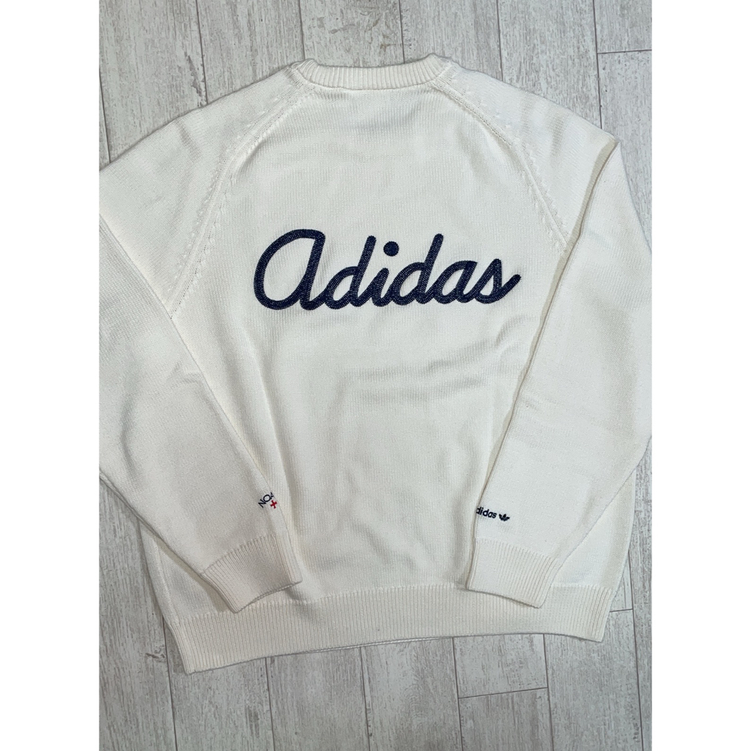 adidas(アディダス)のNoah x adidas Cotton Sweater "White" メンズのトップス(ニット/セーター)の商品写真