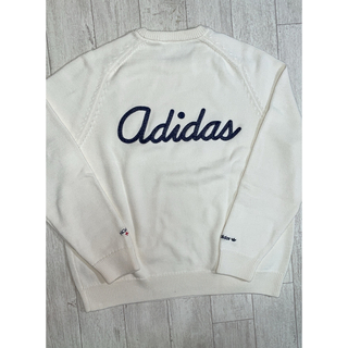 アディダス(adidas)のNoah x adidas Cotton Sweater "White"(ニット/セーター)