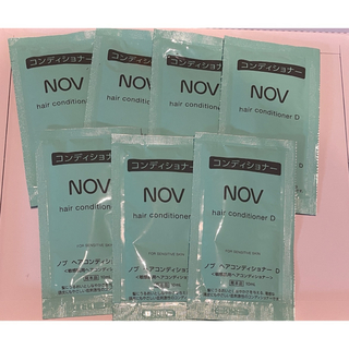 ノブ(NOV)のNOV ヘアコンディショナーD　7点 試供品　ノエビア(サンプル/トライアルキット)