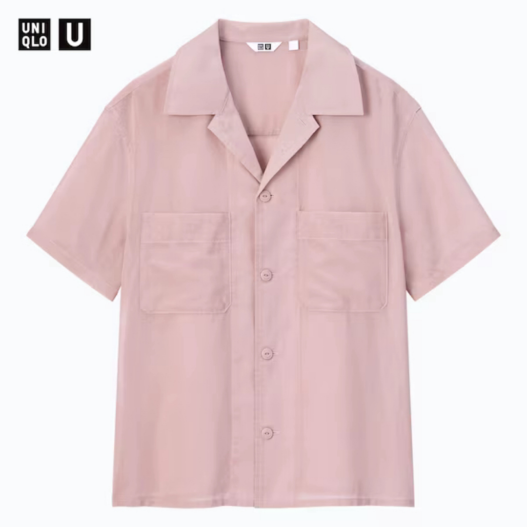 UNIQLO(ユニクロ)のユニクロ　シアーコットンシャツ レディースのトップス(シャツ/ブラウス(半袖/袖なし))の商品写真