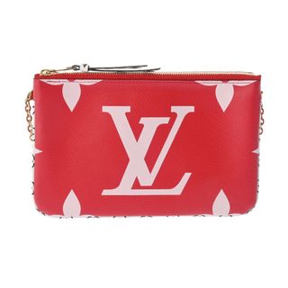 ルイヴィトン(LOUIS VUITTON)のルイヴィトン モノグラムジャイアント ポシェット ドゥーブル ジップ ショ(ショルダーバッグ)