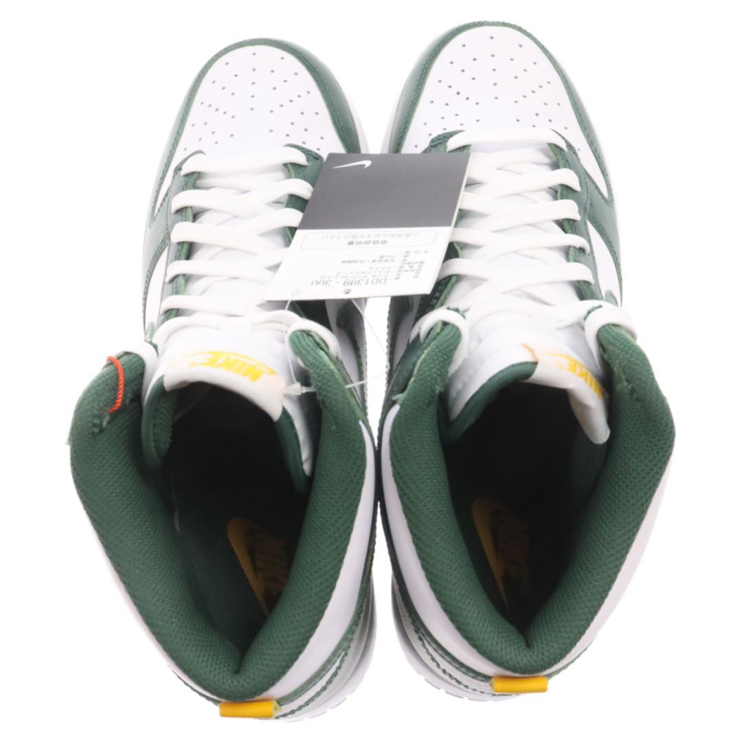 NIKE(ナイキ)のNIKE ナイキ DUNK HIGH NOBEL GREEN DD1399 300 ダンク ハイ ノーブル グリーン スニーカー メンズの靴/シューズ(スニーカー)の商品写真