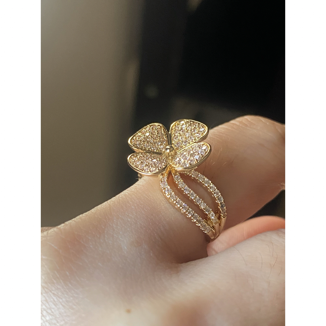 ELEGANT FLOWER RING  レディースのアクセサリー(リング(指輪))の商品写真