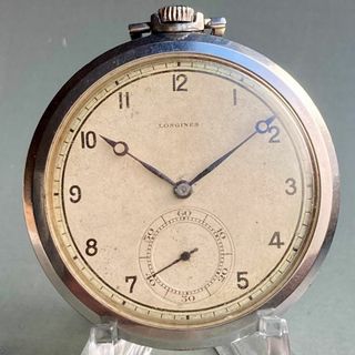 ロンジン(LONGINES)の【動作品】ロンジン LONGINES アンティーク 懐中時計 手巻き スイス(その他)