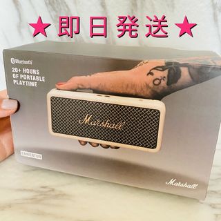 マーシャル(Marshall)のfc Marshall EMBERTON ホワイト ワイヤレススピーカー(スピーカー)