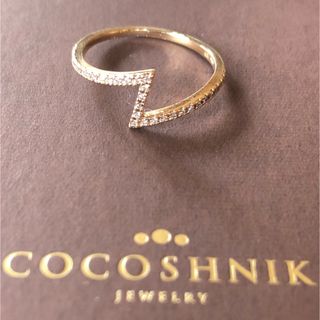 ココシュニック(COCOSHNIK)の ココシュニック★定価44000円★Zライン ダイヤモンドリング(リング(指輪))