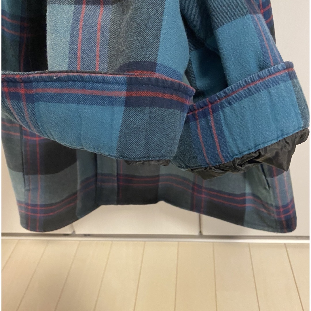 Supreme(シュプリーム)のSupreme Quilted Flannel Shirt  Mサイズ　中古 メンズのトップス(シャツ)の商品写真