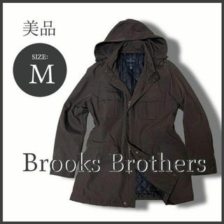 ブルックスブラザース(Brooks Brothers)のブルックスブラザーズ×ロロピアーナ「レインシステム」フィールドコート M 美品(ミリタリージャケット)