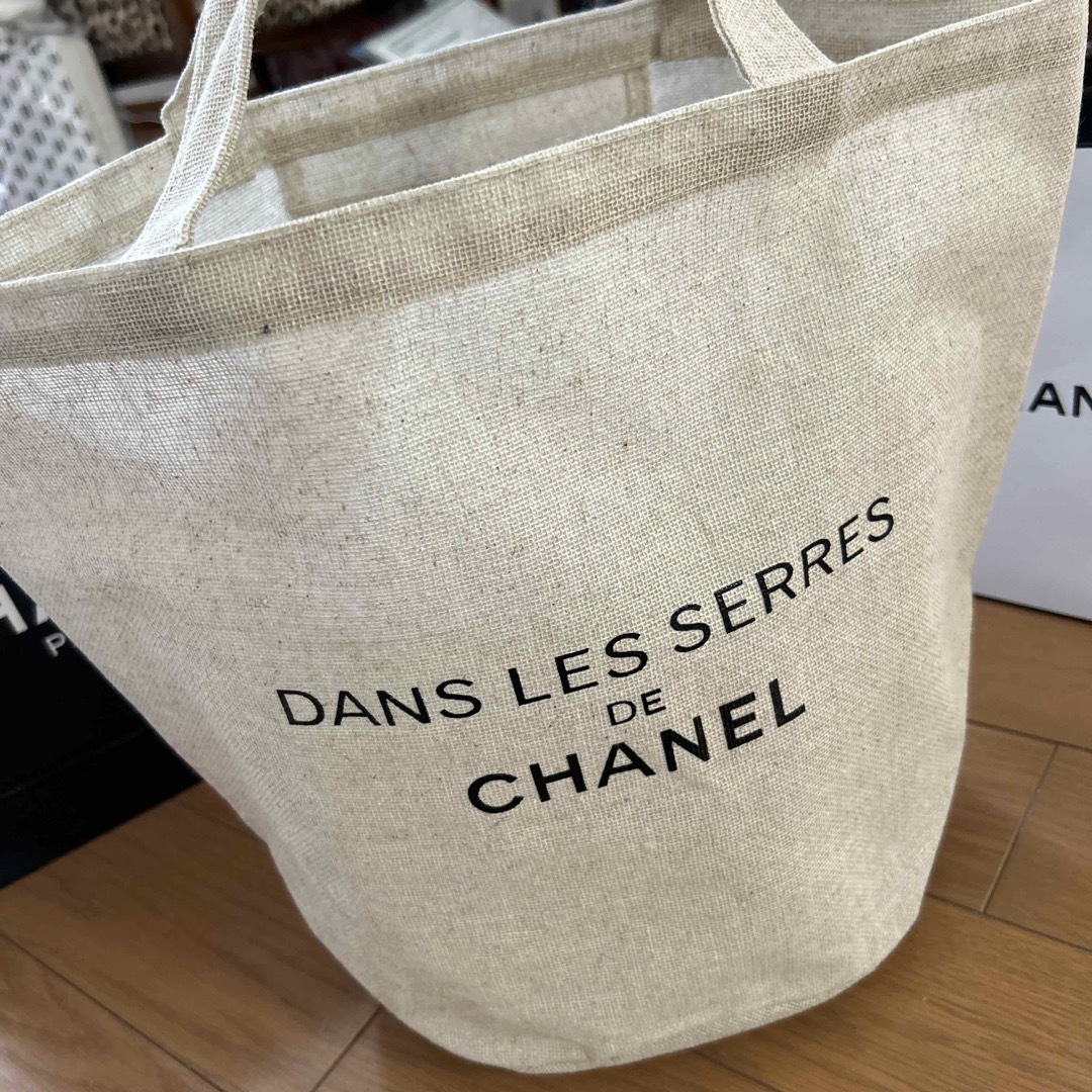 CHANEL(シャネル)の未使用　CHANELノベルティ　バケツ型かごバック　 レディースのバッグ(エコバッグ)の商品写真