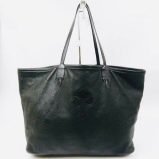 Chrome Hearts - 【美品】クロムハーツ ショルダーバッグ クロス トートバッグ レザー ブラック