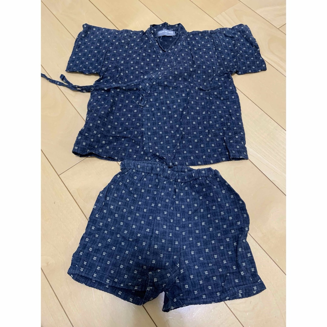 甚平　サイズ80 キッズ/ベビー/マタニティのベビー服(~85cm)(甚平/浴衣)の商品写真