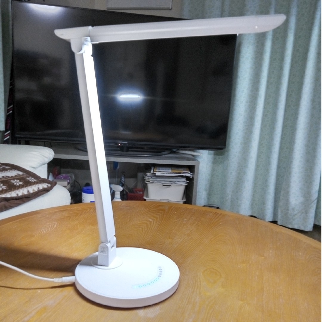 Yazawa(ヤザワコーポレーション)のLEDデスクライト、テーブルライト インテリア/住まい/日用品のライト/照明/LED(テーブルスタンド)の商品写真