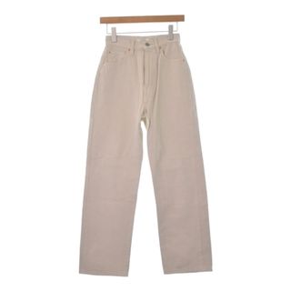 FREAK'S STORE - FREAK'S STORE フリークスストア デニムパンツ XS ベージュ 【古着】【中古】