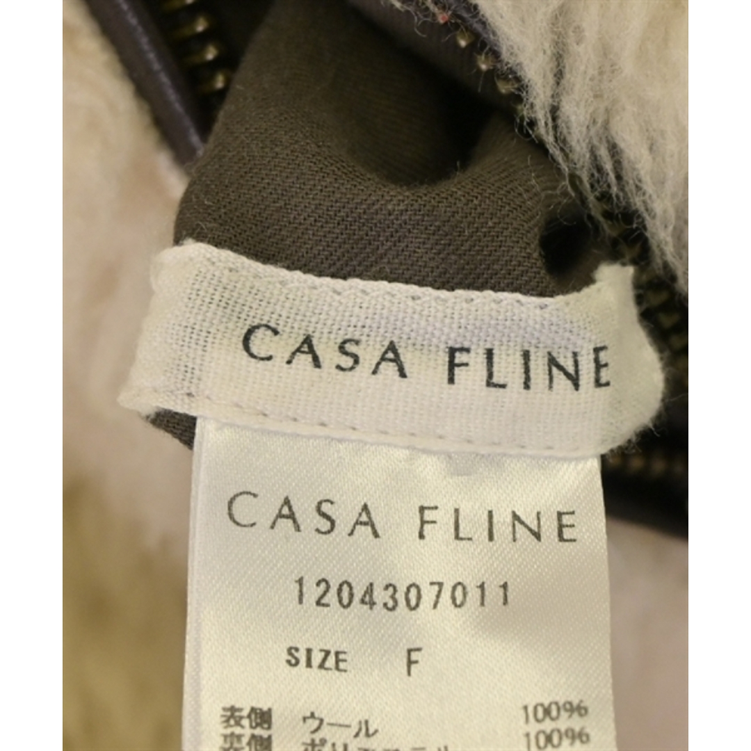 CASA FLINE(カーサフライン)のCASA FLINE カーサフライン コート（その他） F カーキ 【古着】【中古】 レディースのジャケット/アウター(その他)の商品写真