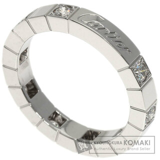 カルティエ(Cartier)のCARTIER ラニエール ハーフ ダイヤモンド #49 リング・指輪 K18WG レディース(リング(指輪))