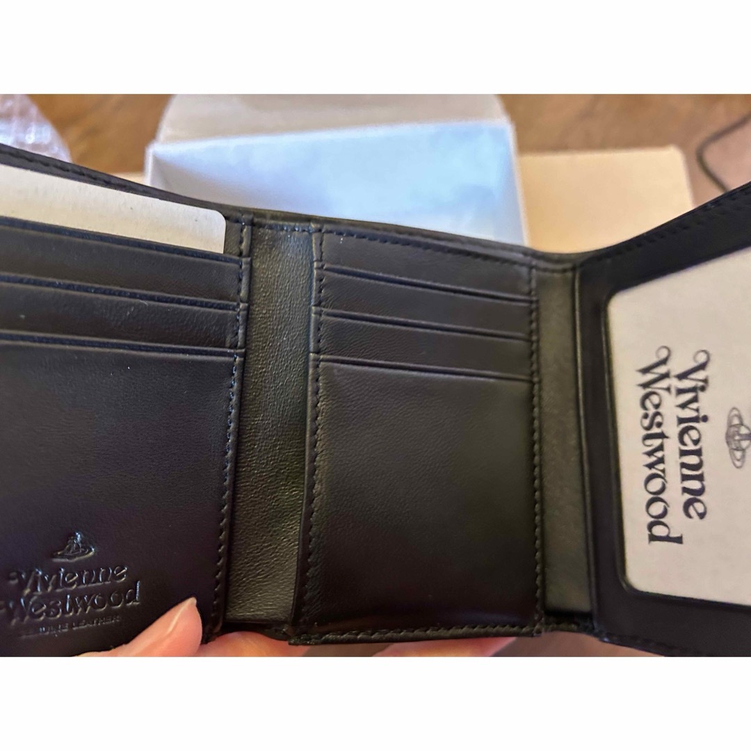 Vivienne Westwood(ヴィヴィアンウエストウッド)のヴィヴィアンウエストウッド　ガマ口三つ折り財布 レディースのファッション小物(財布)の商品写真
