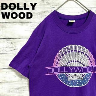 30p USA製 ヴィンテージ 半袖Tシャツ DOLLYWOODシングルステッチ(Tシャツ/カットソー(半袖/袖なし))