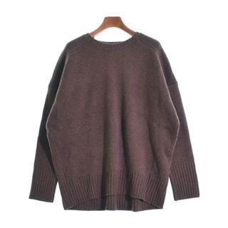 アパートバイローリーズ(apart by lowrys)のapart by lowrys アパートバイローリーズ ニット・セーター F 茶 【古着】【中古】(ニット/セーター)