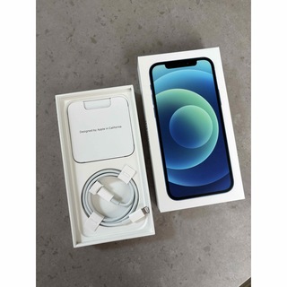 アップル(Apple)のiPhone12 Blue 空箱　iPhone充電コード付き(その他)