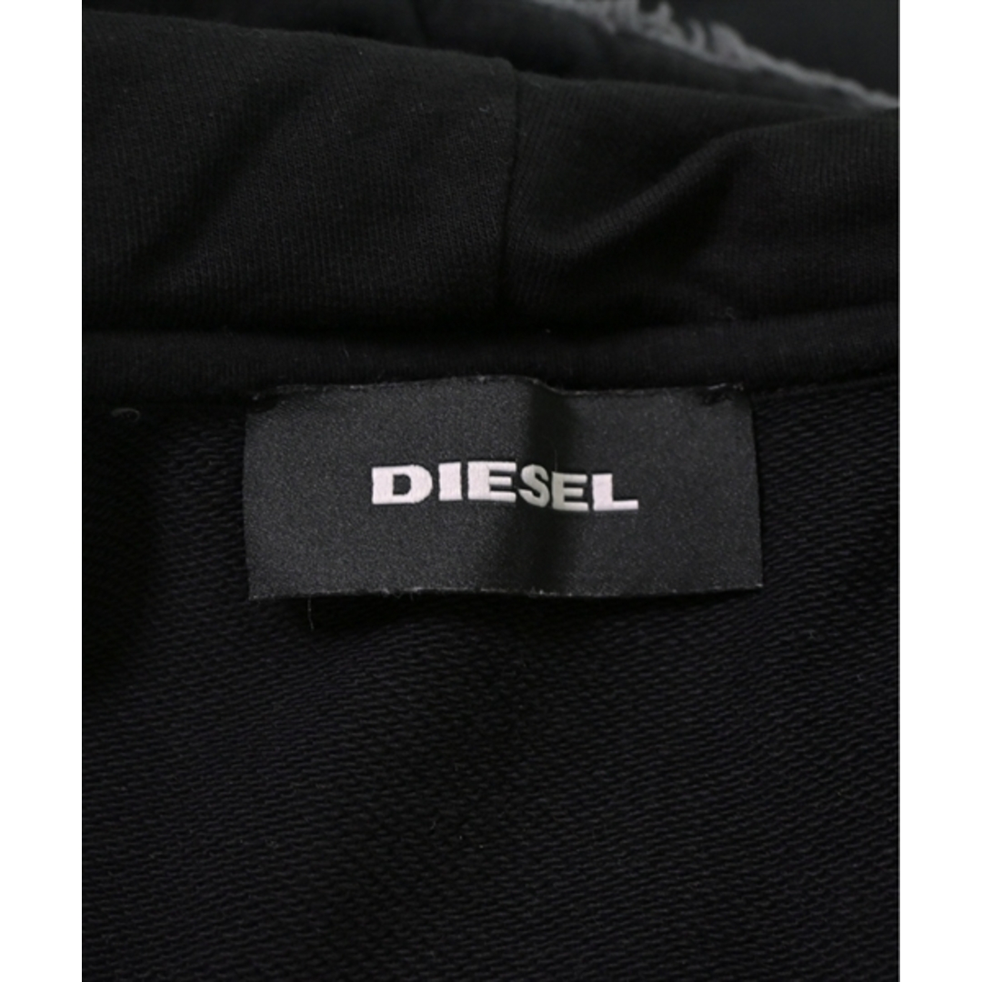 DIESEL(ディーゼル)のDIESEL ディーゼル パーカー XXS ベージュx黒xグレー 【古着】【中古】 メンズのトップス(パーカー)の商品写真