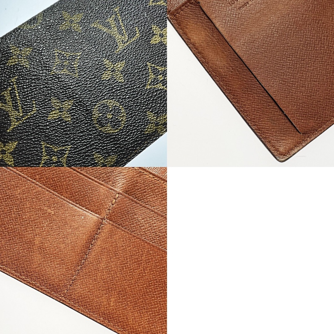 LOUIS VUITTON(ルイヴィトン)の☆☆LOUIS VUITTON ルイヴィトン モノグラム ポルトシェキエ・ダブル M62223 ブラウン 長財布 ユニセックス ゴールド金具 ハンドメイドのファッション小物(財布)の商品写真