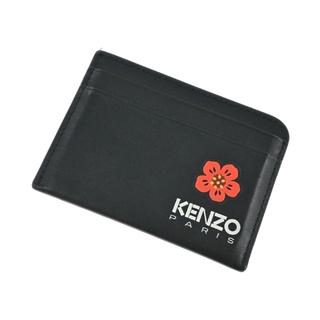 KENZO - KENZO ケンゾー カードケース - 黒 【古着】【中古】