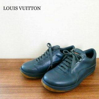 ルイヴィトン(LOUIS VUITTON)の良品 ルイヴィトン レザー ローカット スニーカー ドライビングシューズ 36(スニーカー)