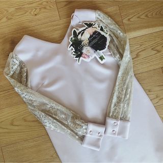 GIRL - 【新品未使用】GIRL お呼ばれドレス 結婚式 パーティー レースドレス