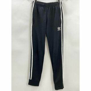 アディダス(adidas)の美品　adidas アディダス　トラックパンツ　ジャージ　XSサイズ　ブラック(その他)