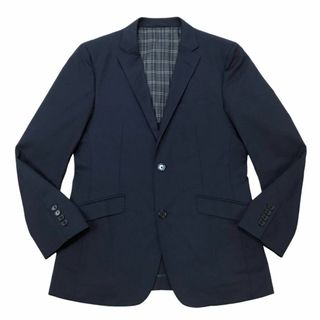 バーバリーブラックレーベル(BURBERRY BLACK LABEL)のバーバリーブラックレーベル 紺ブレザー ストレッチコットンジャケット S(テーラードジャケット)