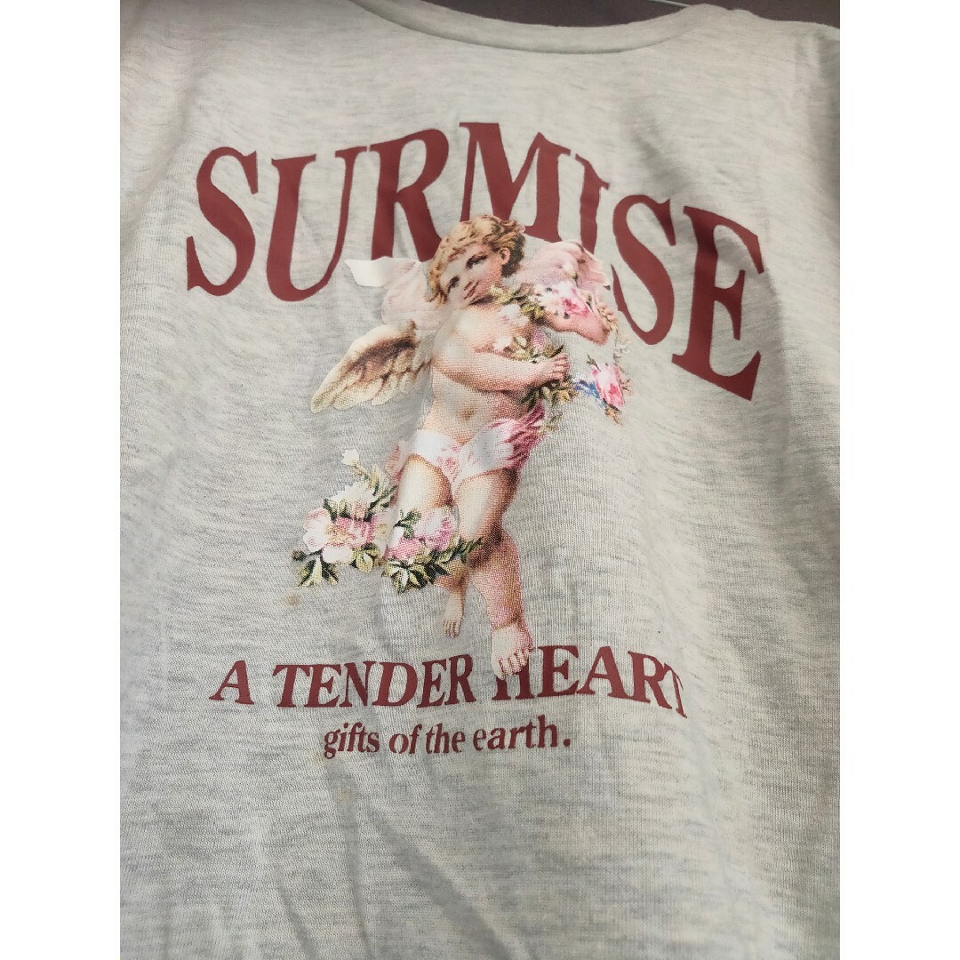 しまむら(シマムラ)のしまむら エンジェル Tシャツ レディースのトップス(Tシャツ(半袖/袖なし))の商品写真