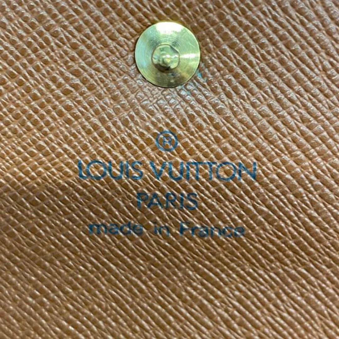 LOUIS VUITTON(ルイヴィトン)の【4ge5464】ルイヴィトン 三つ折り財布/モノグラム/ポルトトレゾールエテュイパピエ/M61202/ブラウン【中古】メンズ/レディース/ユニセックス レディースのファッション小物(財布)の商品写真