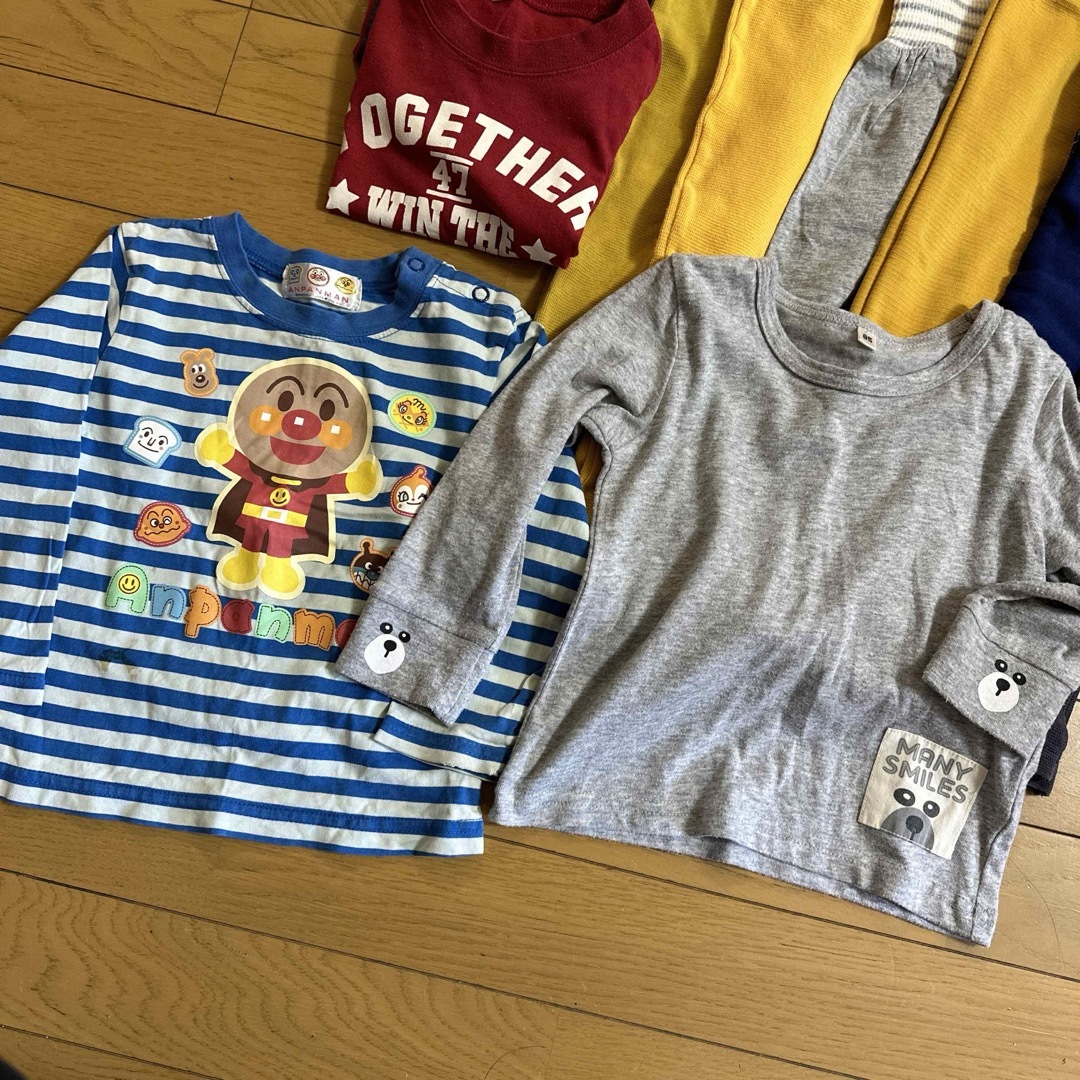 西松屋(ニシマツヤ)のトレーナー ロンＴ 長ズボン まとめ売り キッズ/ベビー/マタニティのキッズ服男の子用(90cm~)(パンツ/スパッツ)の商品写真